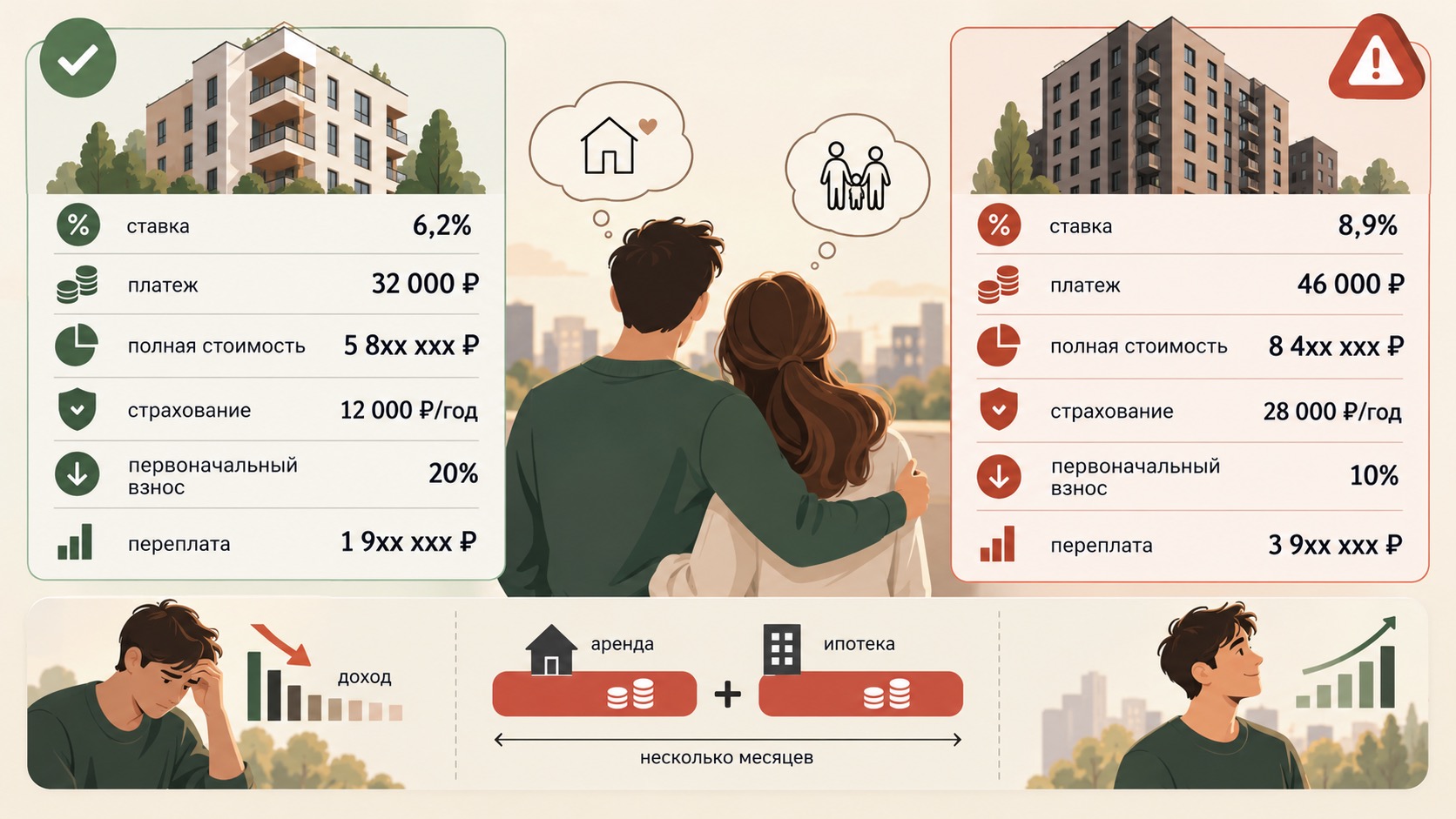 Кредит оценивают по полной стоимости и неблагоприятному сценарию